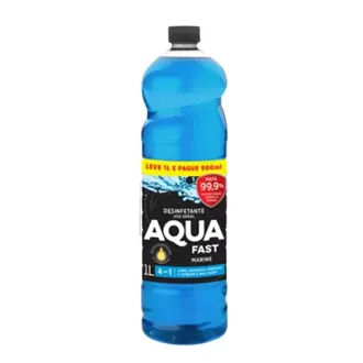 Oferta de Desinfetante Marine Aquafast 1L por R$4,39 em Macromix Atacado