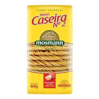 Oferta de Massa Caseira Sabor Colonial Nº4 Mosmann 400g por R$6,59 em Macromix Atacado