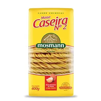 Oferta de Massa Caseira Nº2 Mosmann 400g por R$6,59 em Macromix Atacado