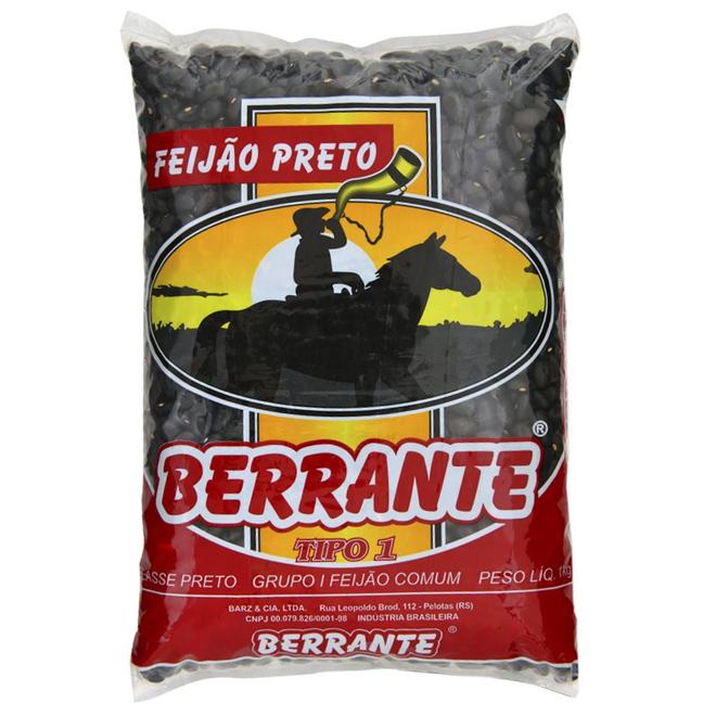 Oferta de Feijão Berrante Tipo 1 Preto 1kg por R$6,99 em Macro Atacado Treichel