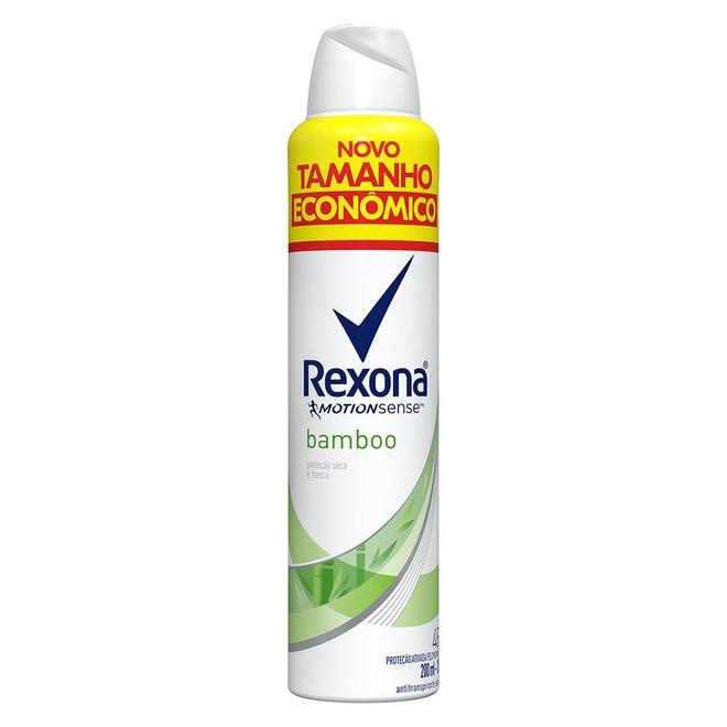 Oferta de Desodorante Rexona Aerosol 200ml Econômico Bamboo por R$15,99 em Macro Atacado Treichel