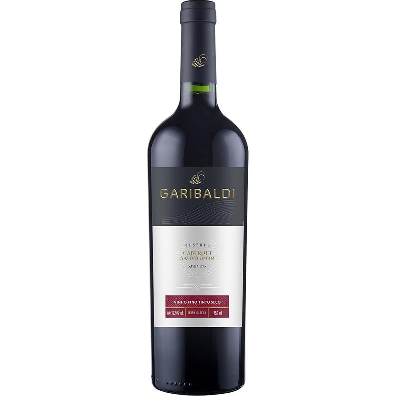 Oferta de Vinho Garibaldi Reserva Cabernet Sauvignon Tinto Seco 750ml por R$37,9 em Macro Atacado Treichel