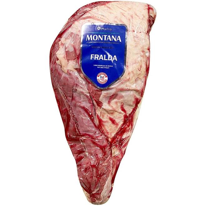 Oferta de Fraldinha Bovina Montana Aprox. 1kg Resfriado por R$27,9 em Macro Atacado Treichel