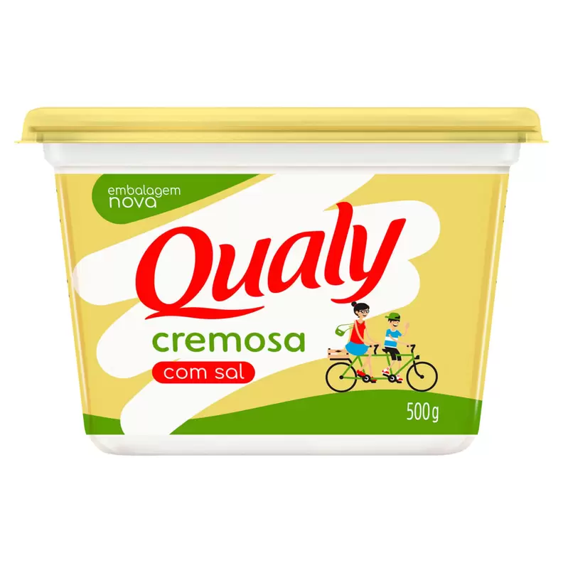 Oferta de MARGARINA QUALY ORIGINAL COM SAL 500G por R$5,99 em Macro Atacado Treichel