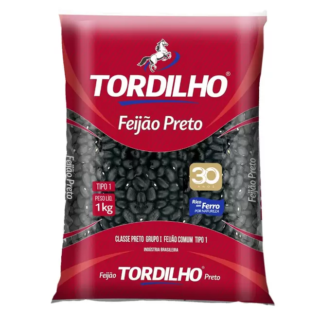 Oferta de Feijão Tordilho Tipo 1 Preto 1kg por R$5,99 em Macro Atacado Treichel