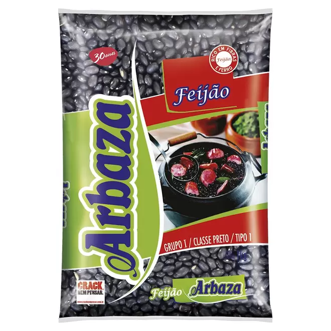 Oferta de Feijão Arbaza Tipo 1 Preto 1kg por R$6,98 em Macro Atacado Treichel