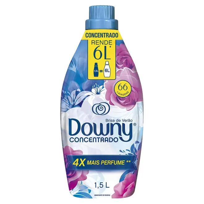 Oferta de Amaciante De Roupas Downy Concentrado Brisa De Verão 1,5l por R$29,9 em Macro Atacado Treichel