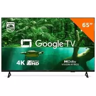 Oferta de Smart TV Philips 65 polegadas por R$3199 em Lojas TaQi