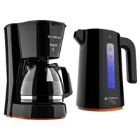 Oferta de Cafeteira e Chaleira Elétrica Cadence, Preta - 220 Volts por R$199 em Lojas TaQi