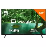 Oferta de Smart TV 50 polegadas Philips 4K UHD, LED, 50PUG7408/78 por R$2299 em Lojas TaQi