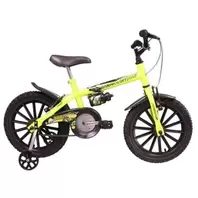 Oferta de Bicicleta Infantil Aro 16 TK3 Track Dino, Neon por R$499 em Lojas TaQi