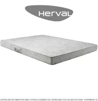 Oferta de Colchão Casal Herval Espuma D33 Cannes, 14x138x188 cm por R$637,35 em Lojas TaQi