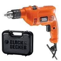 Oferta de Furadeira Elétrica de Impacto Black + Decker com Maleta TM500K 560 Watts 220 Volts por R$202,28 em Lojas TaQi