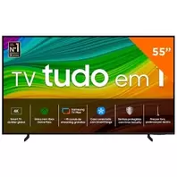 Oferta de Smart TV Samsung QLED 55 Polegadas 4K com Gaming Hub, QN55Q60DAGXZD por R$2999 em Lojas TaQi