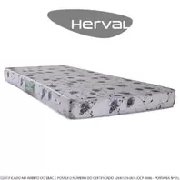 Oferta de Colchão Solteiro Herval Espuma D23 Sonum, 12x88x188 cm por R$242,94 em Lojas TaQi