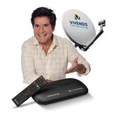 Oferta de Mini Antena Parabólica Externa Vivensis 60CM por R$161,4 em Lojas Lebes