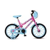 Oferta de Bicicleta Aro 16 Colli Aurora Infantil Rosa Neon por R$569,9 em Lojas Lebes