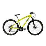 Oferta de Bicicleta Aro 29 Track Niner 21 Marchas Mountain Bike Amarelo Neon por R$1196,9 em Lojas Lebes