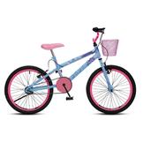 Oferta de Bicicleta Aro 20 Colli Jully Infantil Azul/Champanhe por R$664,9 em Lojas Lebes