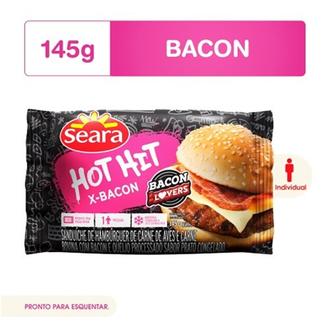 Oferta de Sanduíche Congelado Seara Hot Hit X-Bacon 145G por R$7,98 em Nagumo