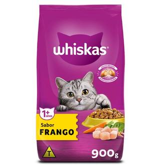 Oferta de Ração para Gatos Adultos Sabor Frango Whiskas 900G por R$24,98 em Nagumo