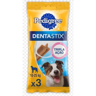 Oferta de Petisco para Cães Adultos Raças Médias Dentastix Cuidado Oral Pedigree 3un por R$8,98 em Nagumo