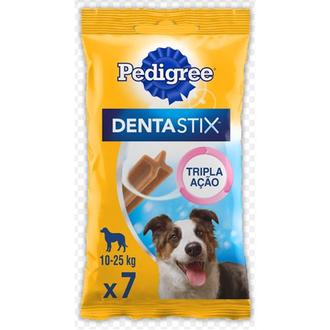 Oferta de Petisco para Cães Adultos Raças Médias Dentastix Cuidado Oral Pedigree 7un por R$15,98 em Nagumo