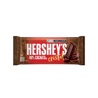 Oferta de Chocolate 40% Cacau Meio Amargo Cristal Hershey's 77g por R$4,39 em Nagumo
