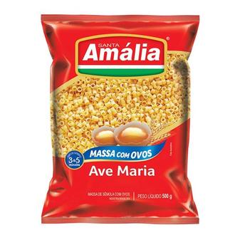 Oferta de Macarrão com Ovos Ave Maria Santa Amália 500G por R$2,79 em Nagumo