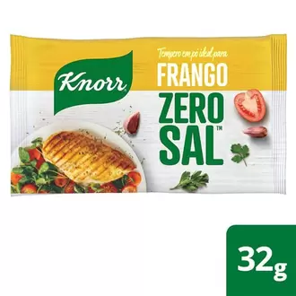 Oferta de Tempero de Frango Zero Sal Knorr 32G por R$4,98 em Nagumo