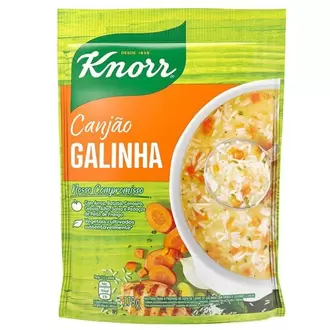 Oferta de Canjão de Galinha com Arroz Knorr 179g por R$9,98 em Nagumo