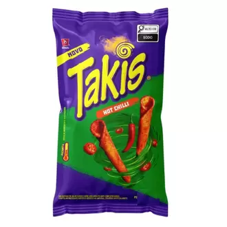 Oferta de  Snack Hot Chilli Takis 56g por R$2,49 em Nagumo