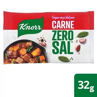 Oferta de Tempero de Carne Zero Sal Knorr 32G por R$4,98 em Nagumo