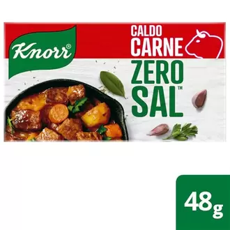 Oferta de Caldo de Carne Zero Sal Knorr 48G por R$2,39 em Nagumo