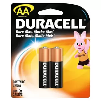 Oferta de Pilhas Duracell Alcalina Aa 2un por R$13,79 em Nagumo