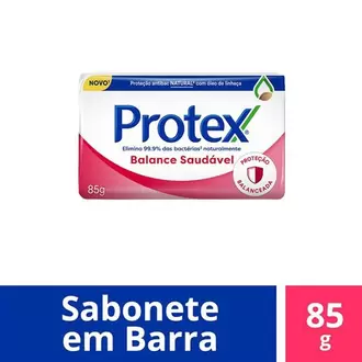 Oferta de Sabonete Antibacteriano em Barra Balance Saudável Protex 85g por R$3,79 em Nagumo