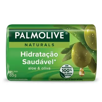 Oferta de Sabonete Saudável Oliva e Aloe Vera Palmolive 85g por R$2,39 em Nagumo