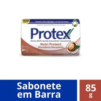 Oferta de Sabonete em Barra Nutri Protect Macadâmia Protex 85g por R$3,79 em Nagumo