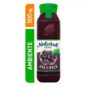 Oferta de Suco Pronto Uva e Maçã Natural One Garrafa 900ml por R$17,98 em Nagumo