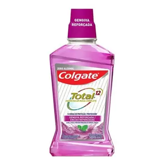 Oferta de Enxaguante Bucal Total 12 Gengiva Reforçada Colgate 500ml por R$18,89 em Nagumo