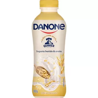 Oferta de Iogurte Batido & Aveia Quaker Danone 800g por R$11,98 em Nagumo