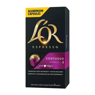 Oferta de Café Cápsula L'or Sontuoso 10un por R$18,9 em Nagumo