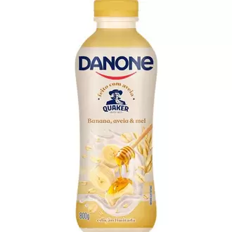 Oferta de Iogurte Sabor Banana Aveia & Mel Quaker Danone 800g por R$11,98 em Nagumo