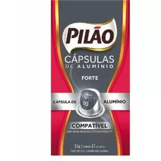 Oferta de Cafe Pilao 52G Capsula Lungo 10 por R$16,9 em Nagumo