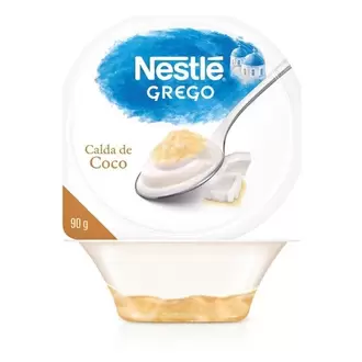 Oferta de Iogurte Integral Grego Calda Coco Nestlé 90g por R$2,98 em Nagumo