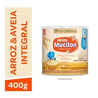 Oferta de Mingau Mucilon Arroz e Aveia 400g Nestle por R$14,98 em Nagumo