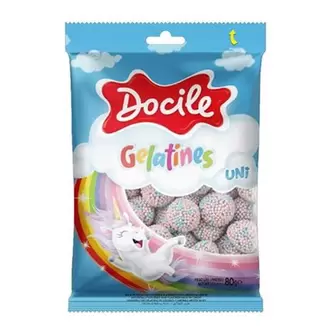 Oferta de Bala Docile Gelatines Embalagem 80g por R$4,79 em Nagumo