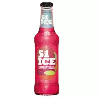 Oferta de Ice Fruit Mix 51 Morango e Laranja Garrafa 275ml por R$5,98 em Nagumo