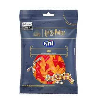 Oferta de BALA FINI GELATINA HARRY POTTER RAIO 70G por R$4,98 em Nagumo