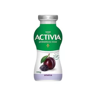 Oferta de Iogurte Líquido de Ameixa Activia 170g por R$3,29 em Nagumo